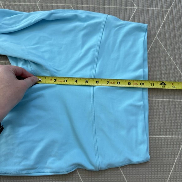 Lululemon Align High-Rise Pant 28" Size 10 Cyan Blue Double Lined LW5CTIS - Picture 8 of 9